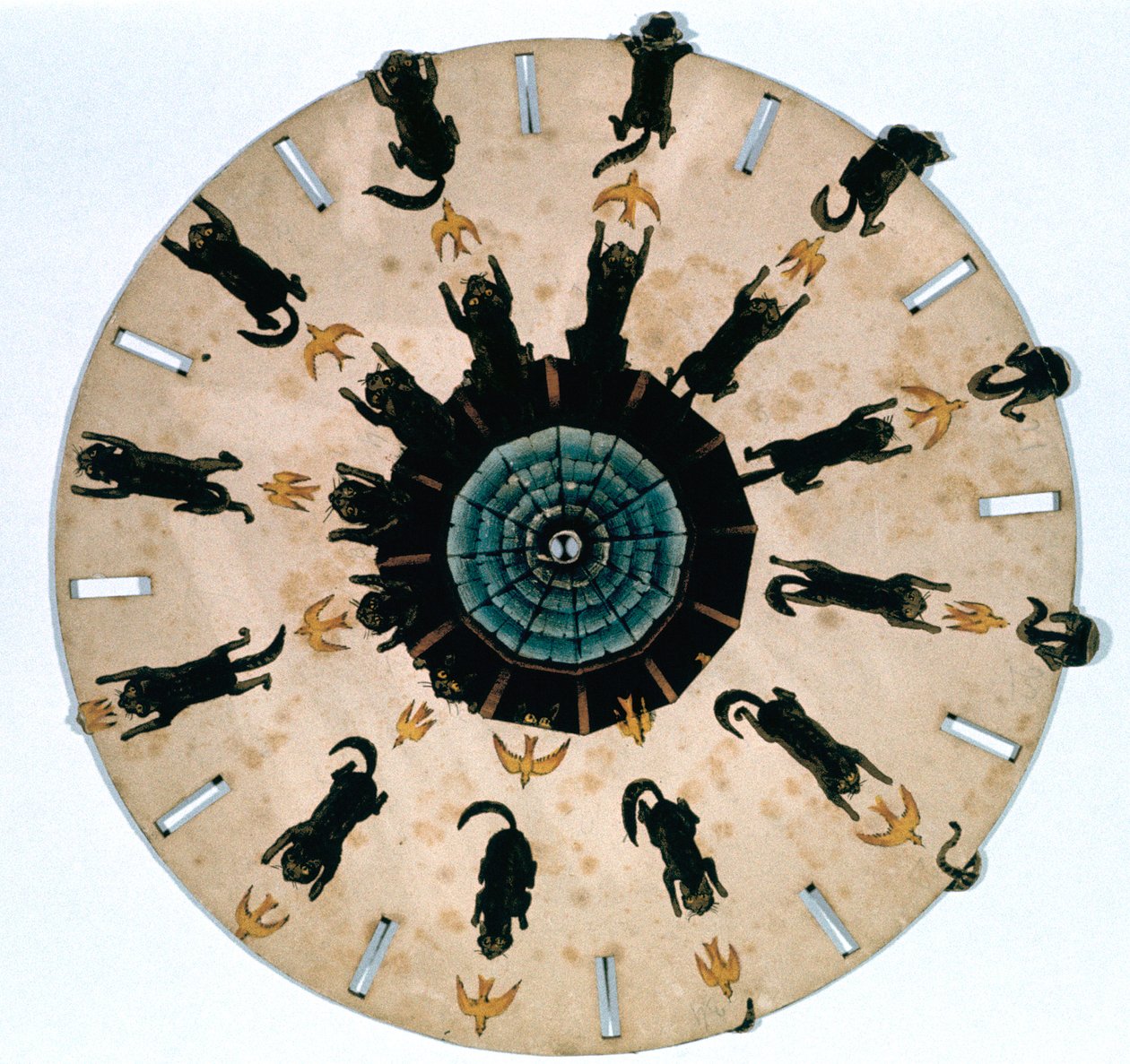Dysk Fantascope, 1833. autorstwa Thomas Mann Baynes