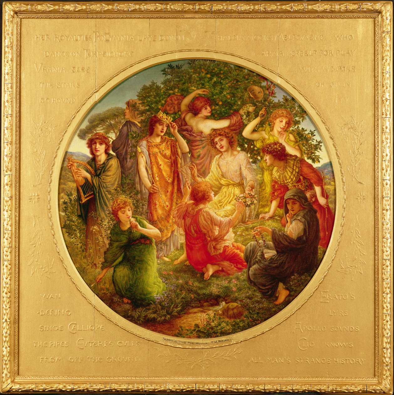 Apollo: i muzy autorstwa Thomas Matthews Rooke