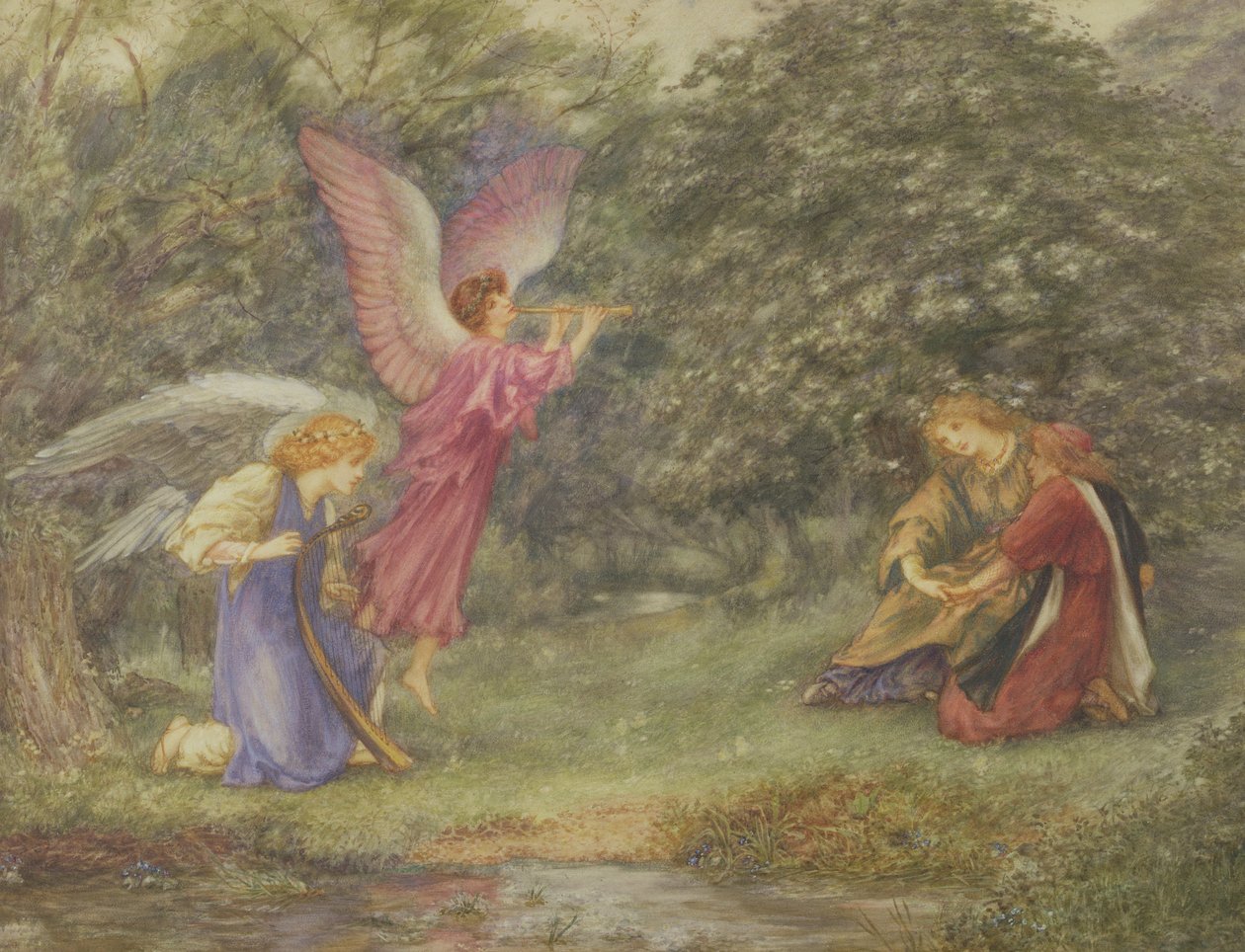 Niebiańska muzyka autorstwa Thomas Matthews Rooke
