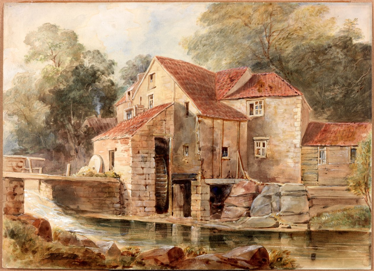 Młyn, Jesmond Dene (kolor nadwozia) autorstwa Thomas Miles Richardson