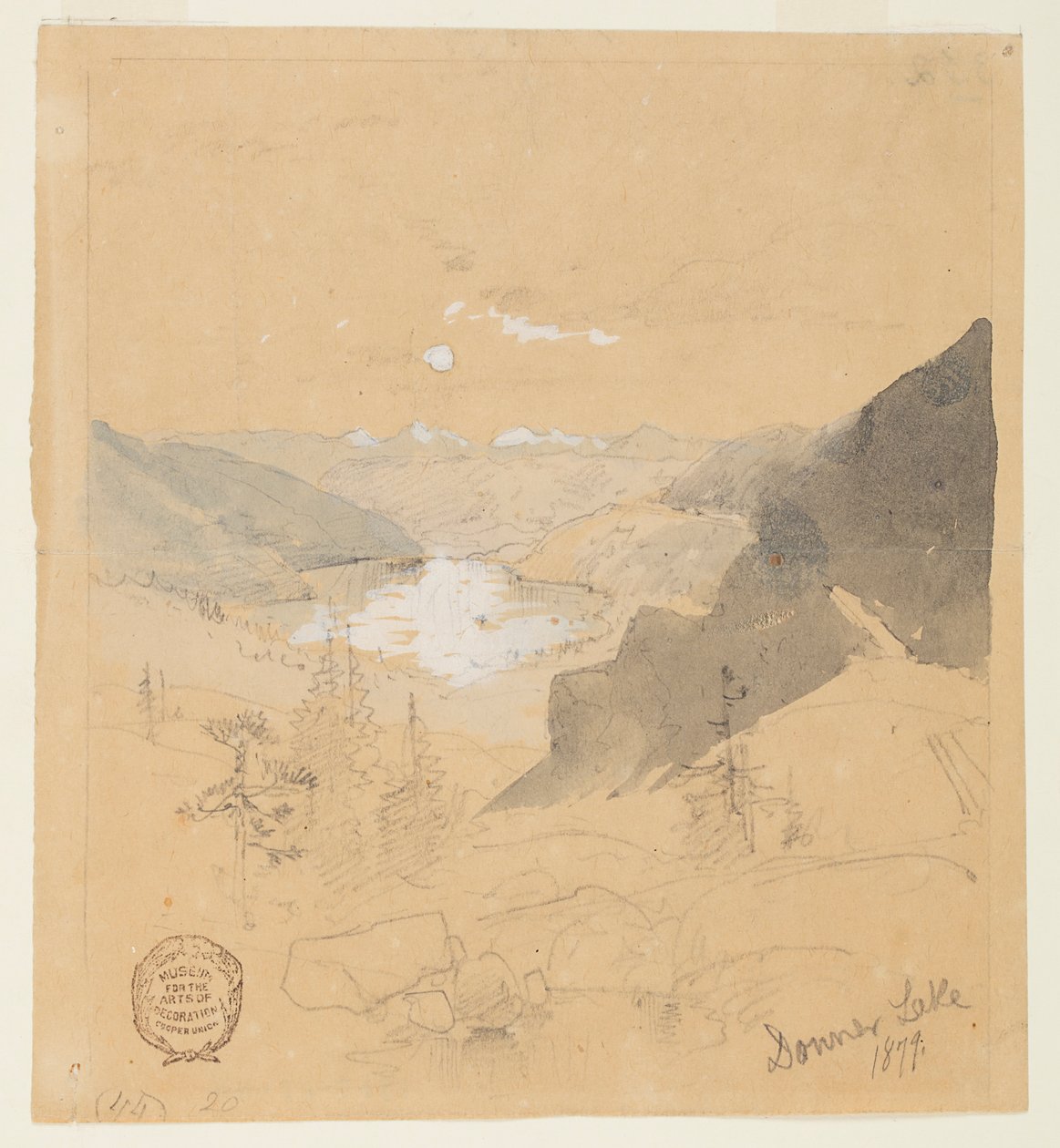 Jezioro Donner autorstwa Thomas Moran