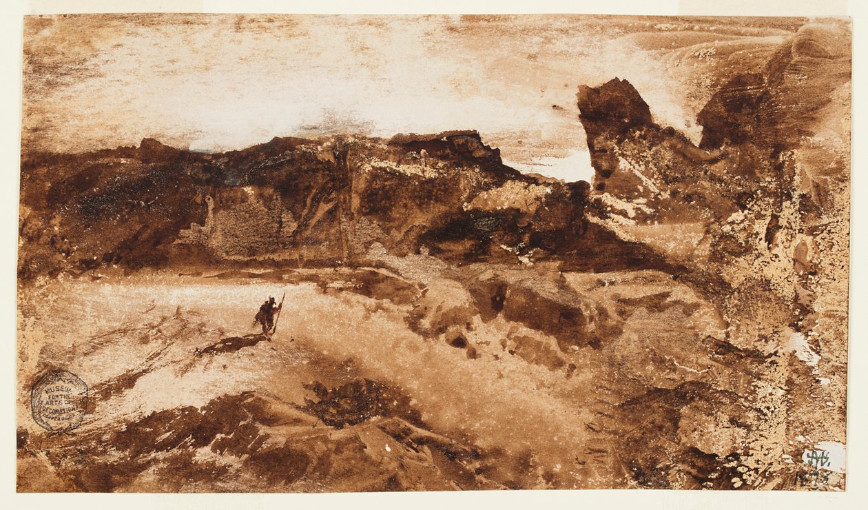 Na pustyni w Arizonie autorstwa Thomas Moran