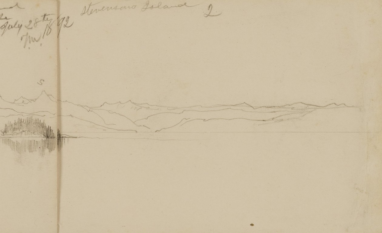Stevensons Island (nr 2) autorstwa Thomas Moran