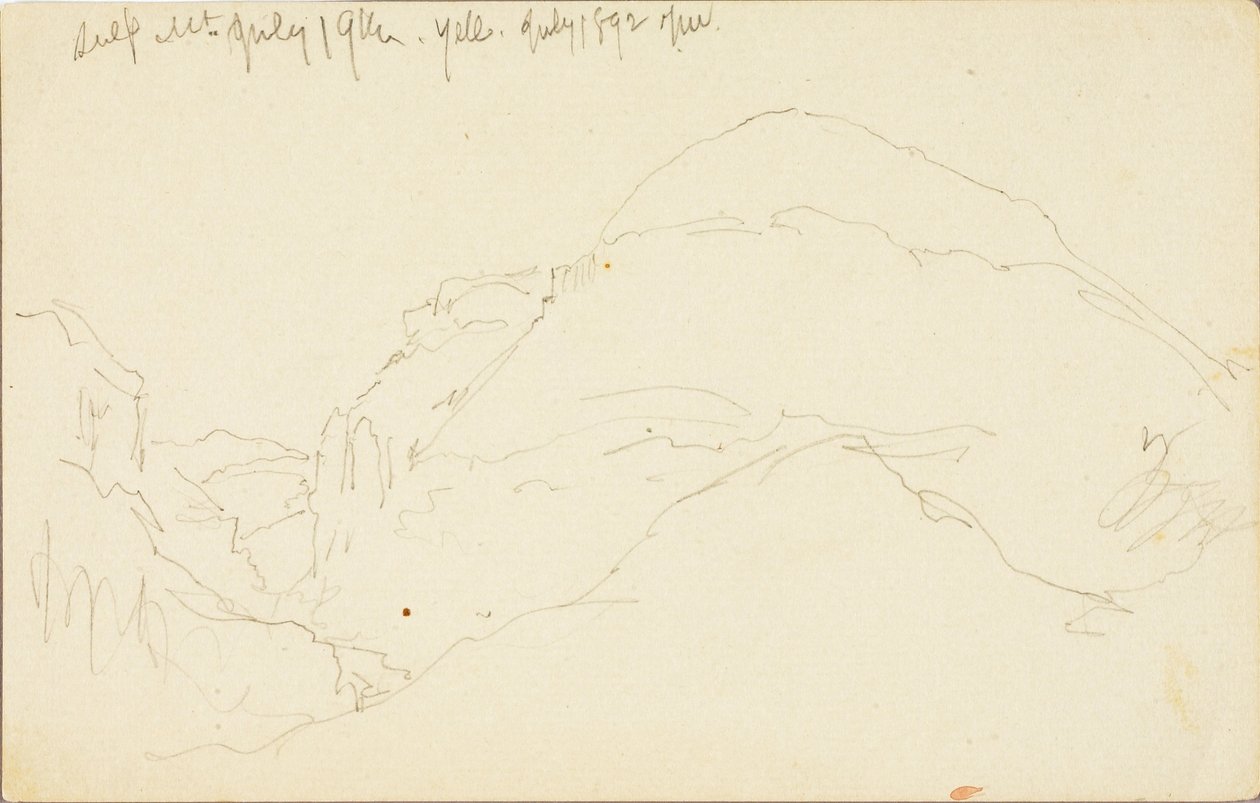Sulphur Mt., Yellowstone autorstwa Thomas Moran
