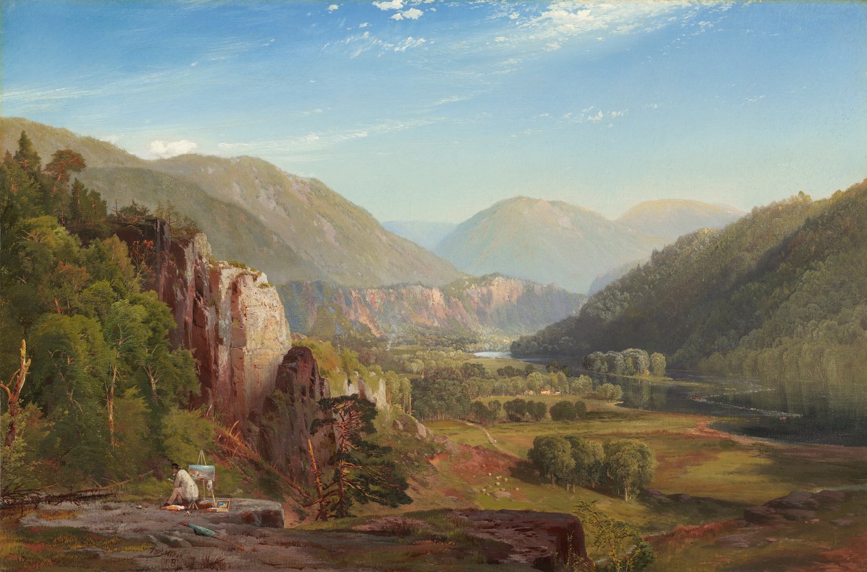 Juniata, Wieczór, 1864 autorstwa Thomas Moran