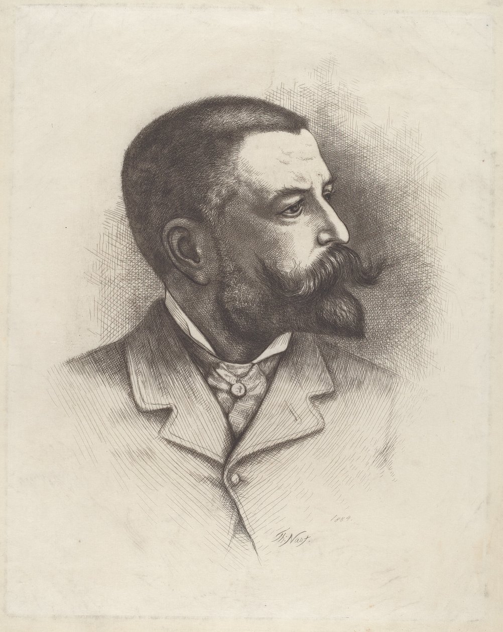 Autoportret autorstwa Thomas Nast