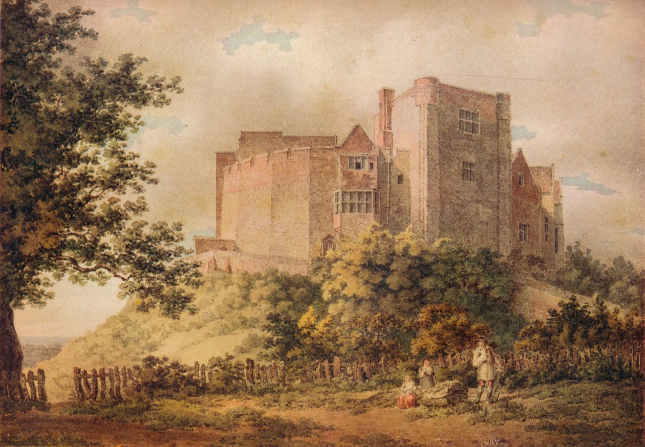 Zamek Tamworth, 1799, 1922 autorstwa Thomas Richard Underwood