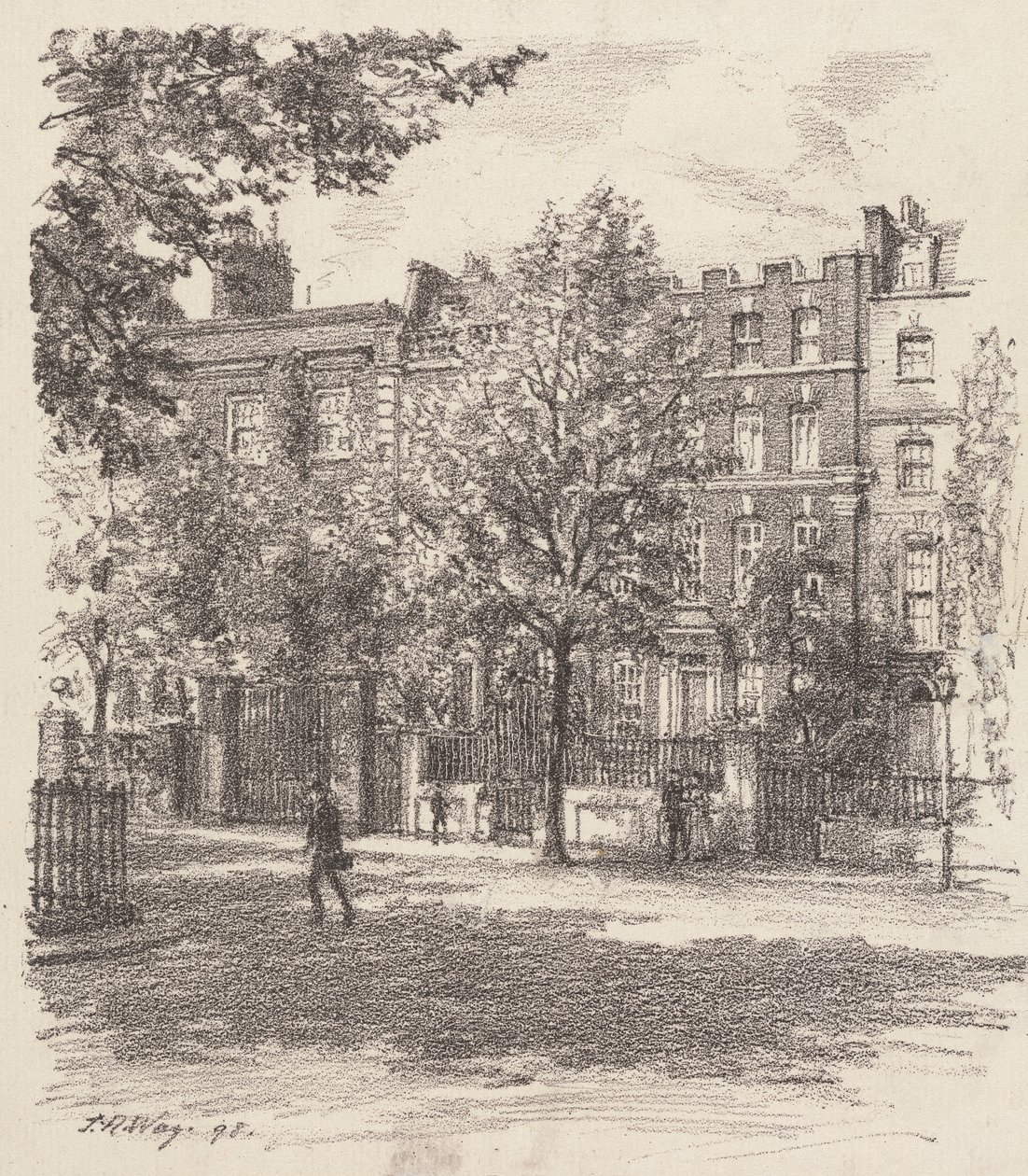No.4 Cheyne Walk, Chelsea autorstwa Thomas Robert Way