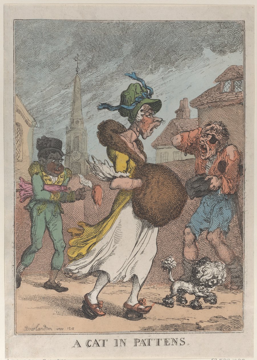 Kot w Pattensach, 1812., 1812. autorstwa Thomas Rowlandson