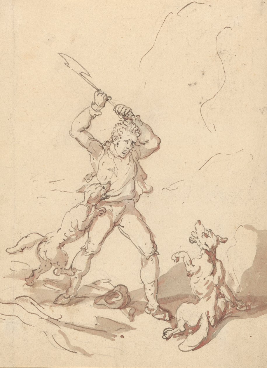 Rysunek albumu autorstwa Thomas Rowlandson