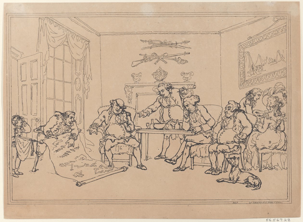 Armia, 5 listopada 1787., 5 listopada 1787. autorstwa Thomas Rowlandson