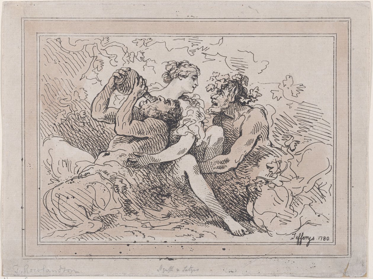 Bachantki, 1786., 1786. autorstwa Thomas Rowlandson