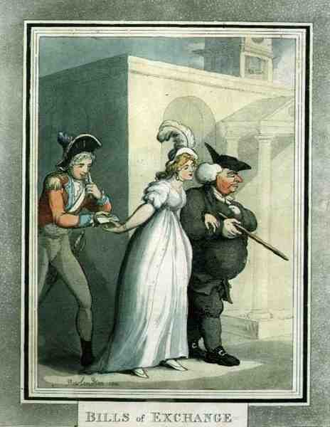 Weksle, wyd. przez Rudolpha Ackermanna autorstwa Thomas Rowlandson