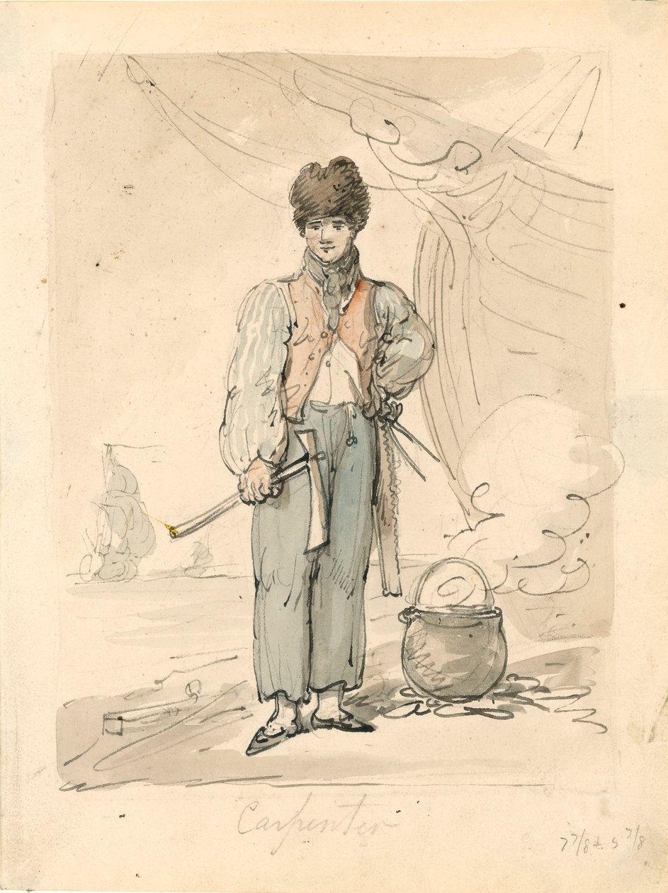 Carpenter autorstwa Thomas Rowlandson