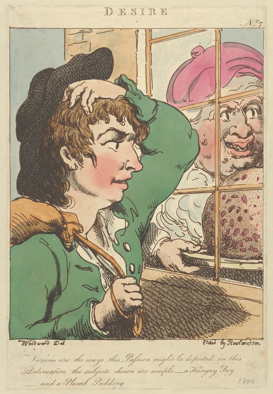 Pożądanie, 1800., 1800. autorstwa Thomas Rowlandson