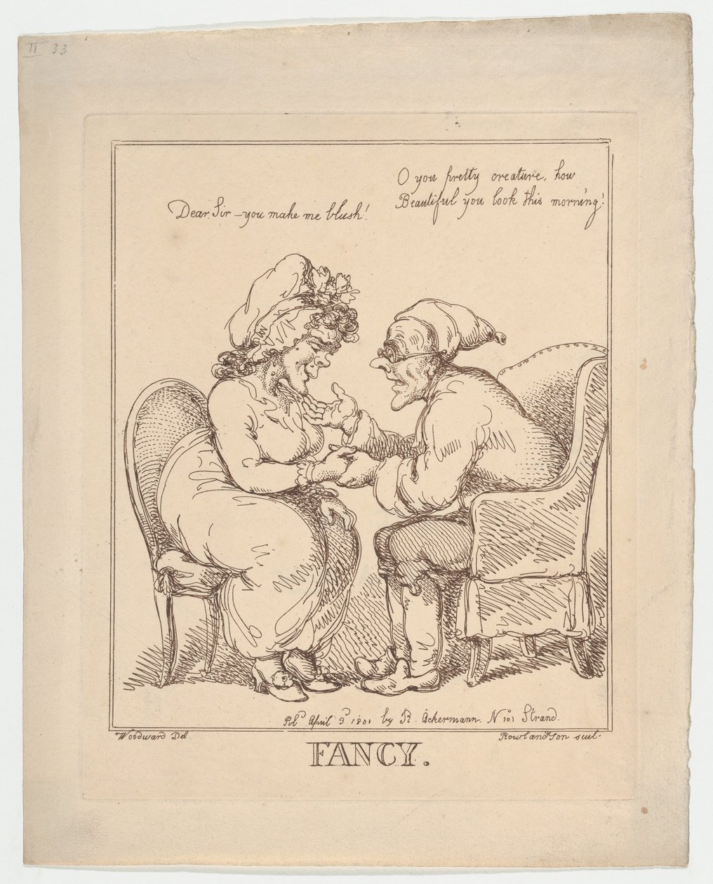 Fantazyjne, 20 lipca 1801 r., 20 lipca 1801 r. autorstwa Thomas Rowlandson