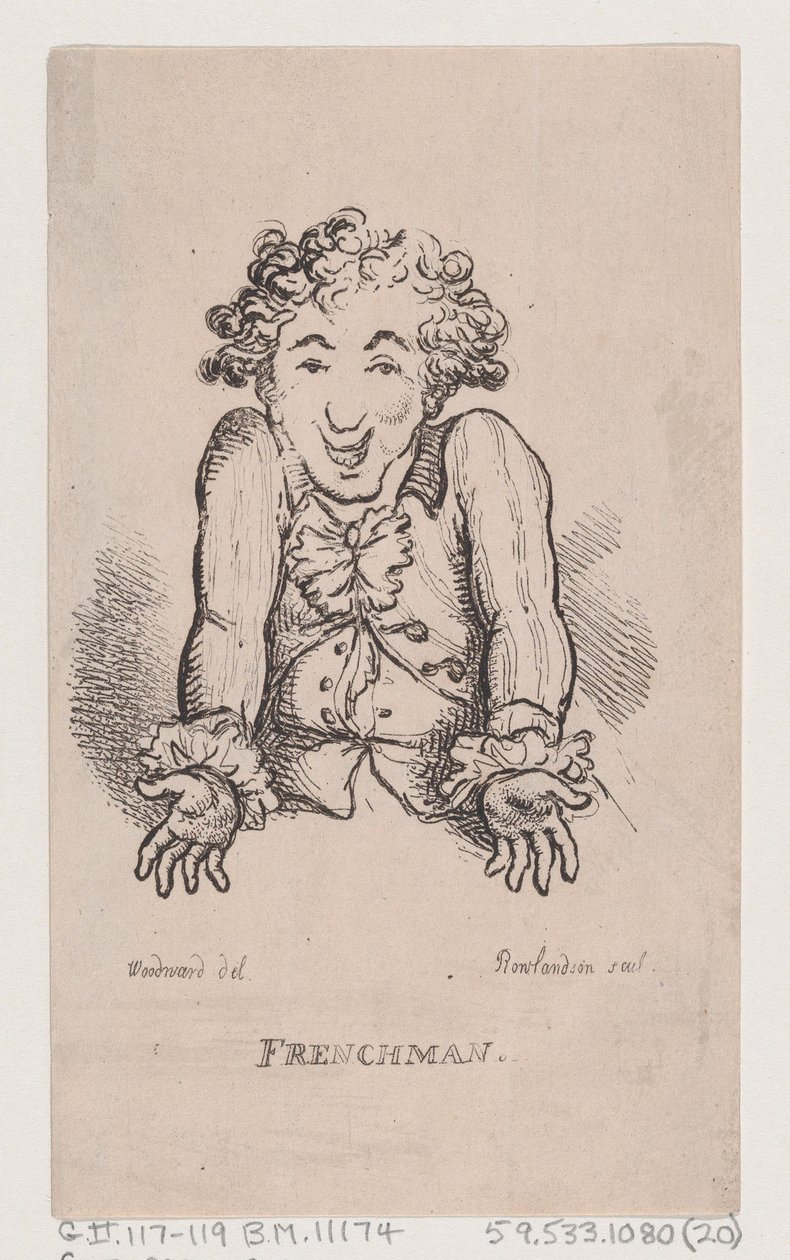 Francuz, kwiecień 1808., kwiecień 1808. autorstwa Thomas Rowlandson