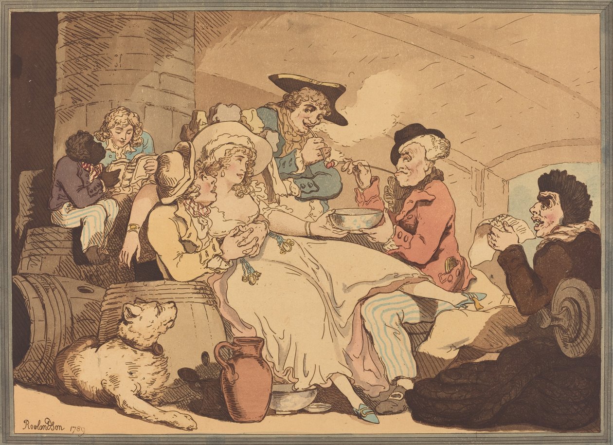 Grog na pokładzie autorstwa Thomas Rowlandson