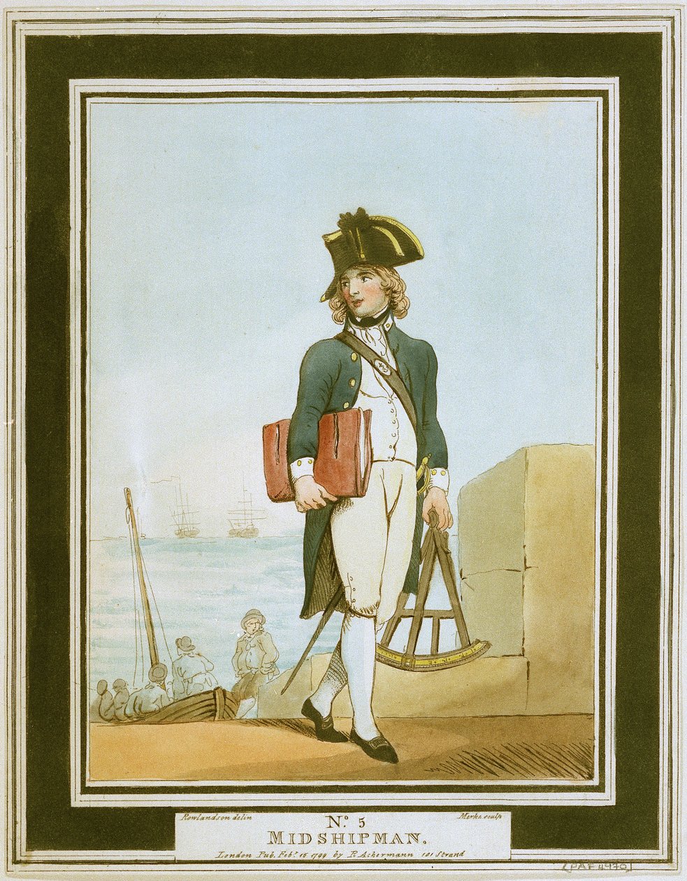 Midshipman autorstwa Thomas Rowlandson