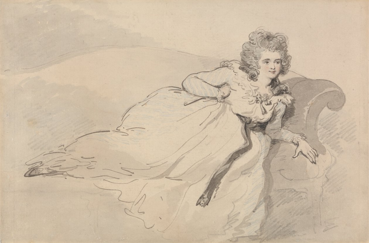 Pani Abington autorstwa Thomas Rowlandson