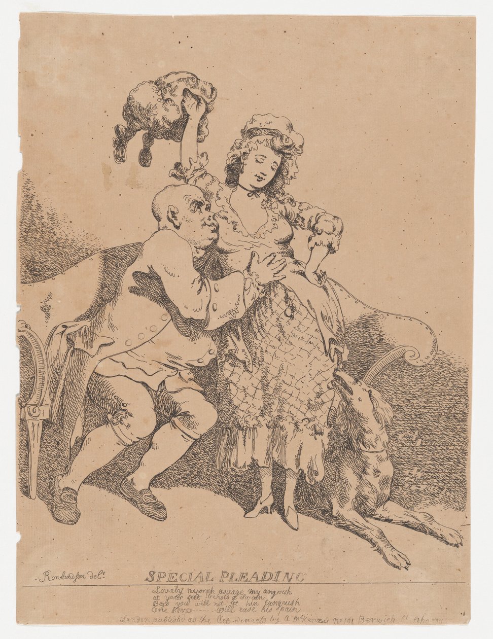 Pismo specjalne, [marzec 1780], [marzec 1780]. autorstwa Thomas Rowlandson