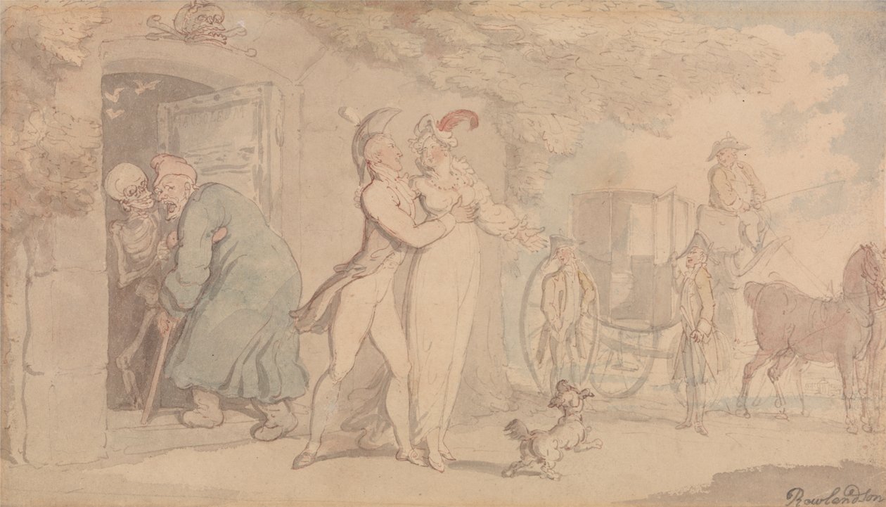 Mauzoleum autorstwa Thomas Rowlandson