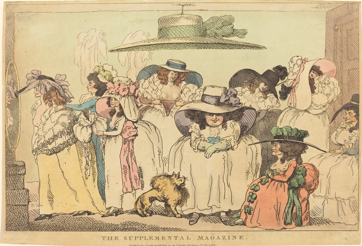 Magazyn dodatkowy autorstwa Thomas Rowlandson