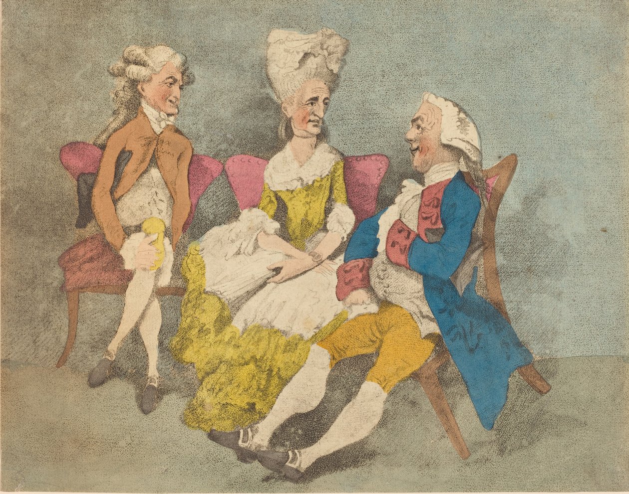 Dwie struny do twojego łuku, 1800. autorstwa Thomas Rowlandson