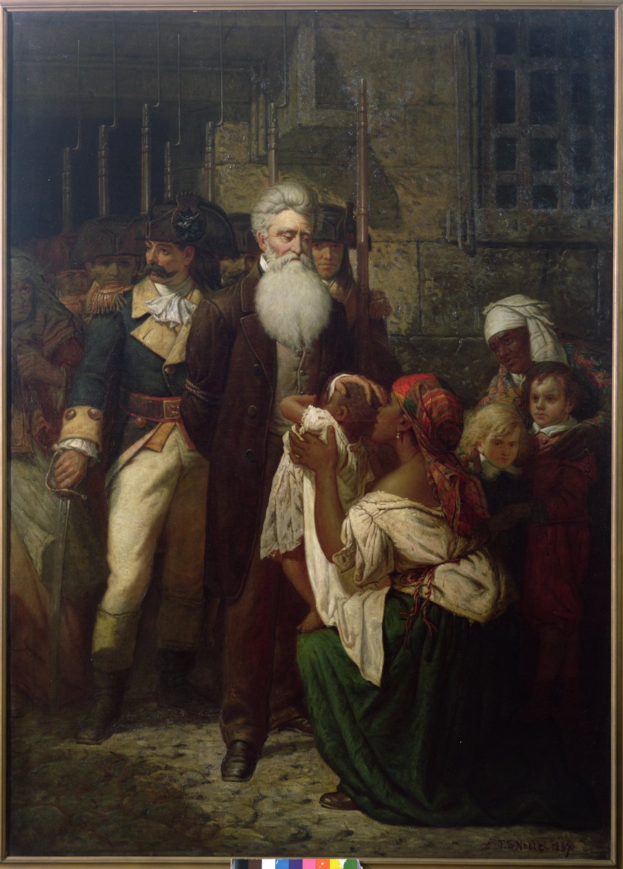 Błogosławieństwo Johna Browna autorstwa Thomas Satterwhite Noble