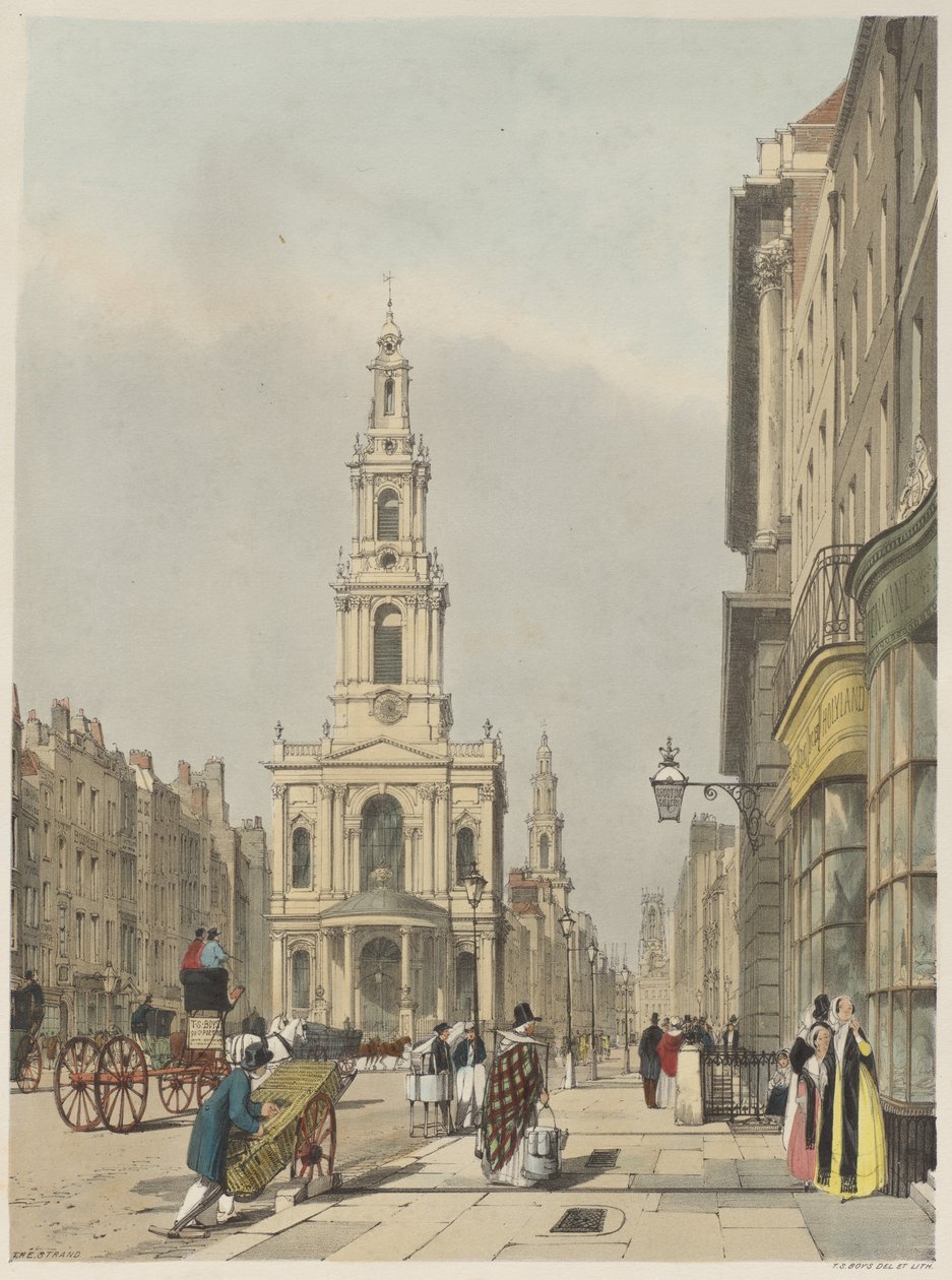Londyn taki jaki jest: The Strand autorstwa Thomas Shotter Boys
