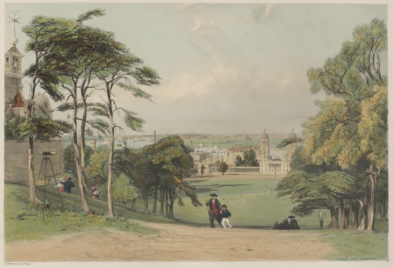 Londyn taki jaki jest: z Greenwich autorstwa Thomas Shotter Boys