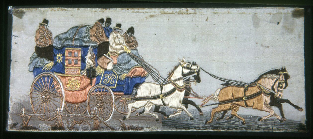 "London  York Royal Mail Coach" autorstwa Thomas Stevens