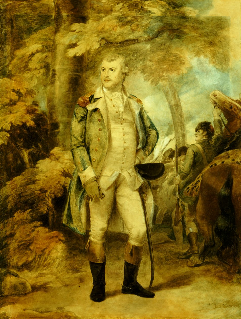 Generał Jerzy Waszyngton autorstwa Thomas Stothard