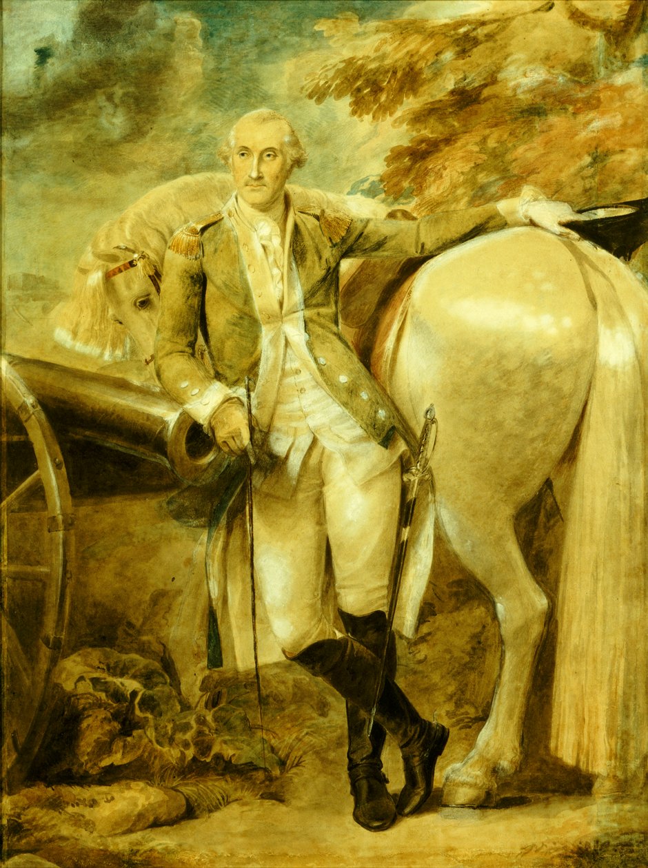 Generał Nathaniel Green, c.1785 autorstwa Thomas Stothard