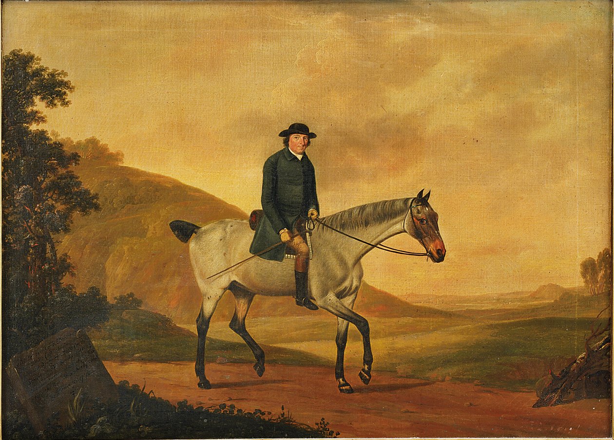 Portret Richarda Davenporta, 1776 autorstwa Thomas Stringer