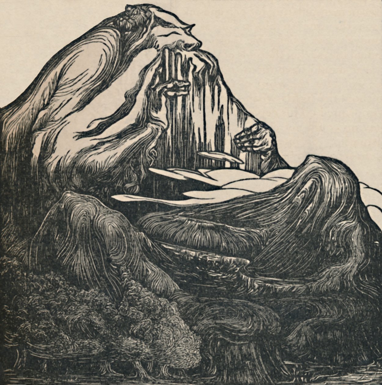 Góra Pan, c1893, 1919 autorstwa Thomas Sturge Moore