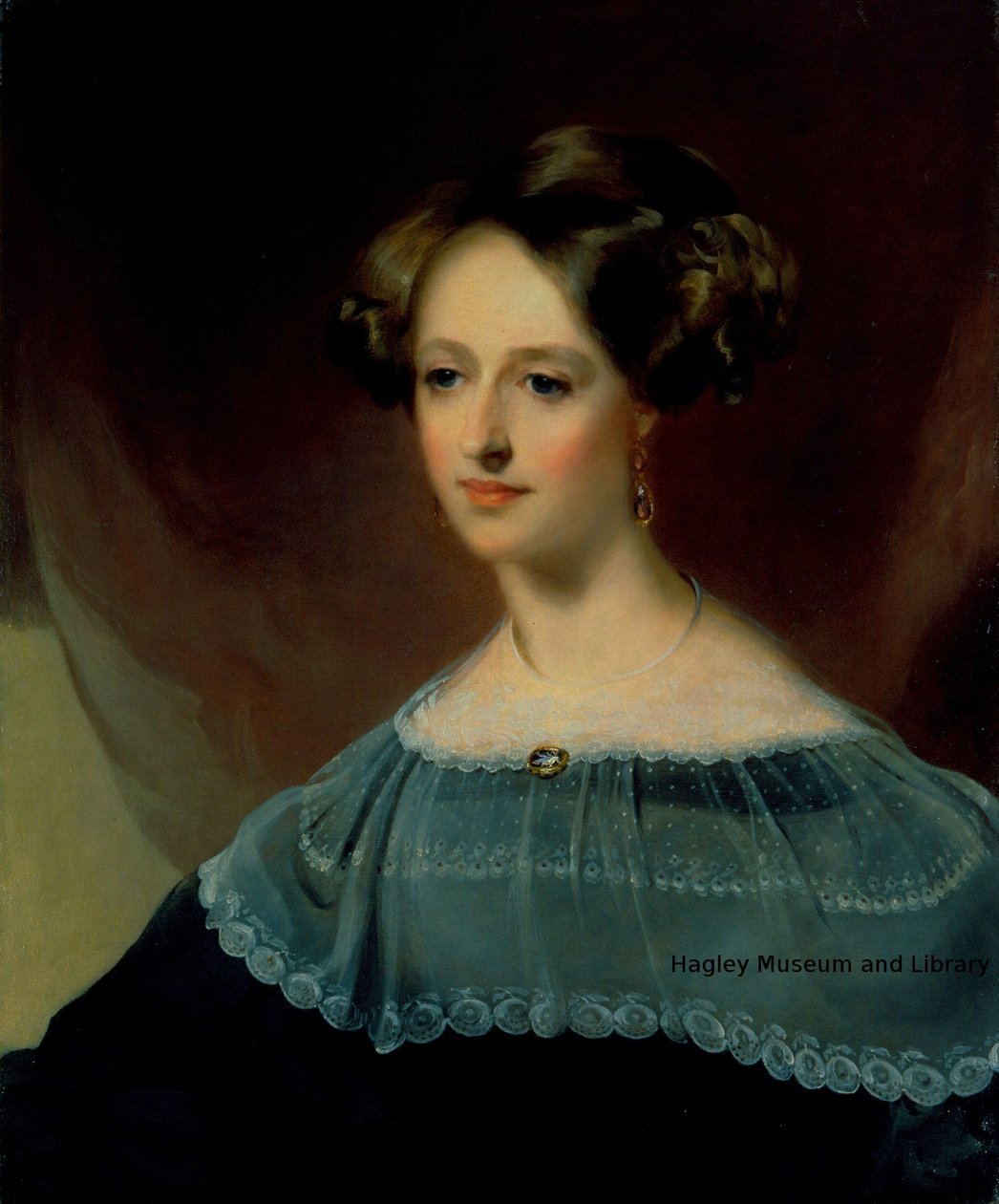 Dorcas Montgomery Van Dyke Dupont (1806-1838) autorstwa Thomas Sully