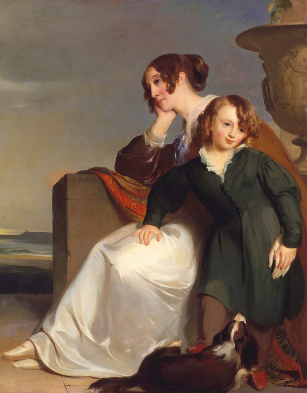 Matka i syn autorstwa Thomas Sully