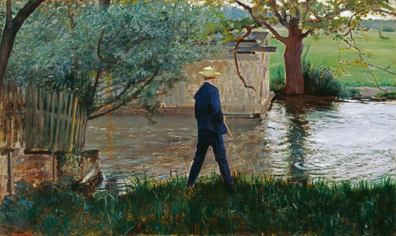Wędkarz autorstwa Thomas Theodor Heine