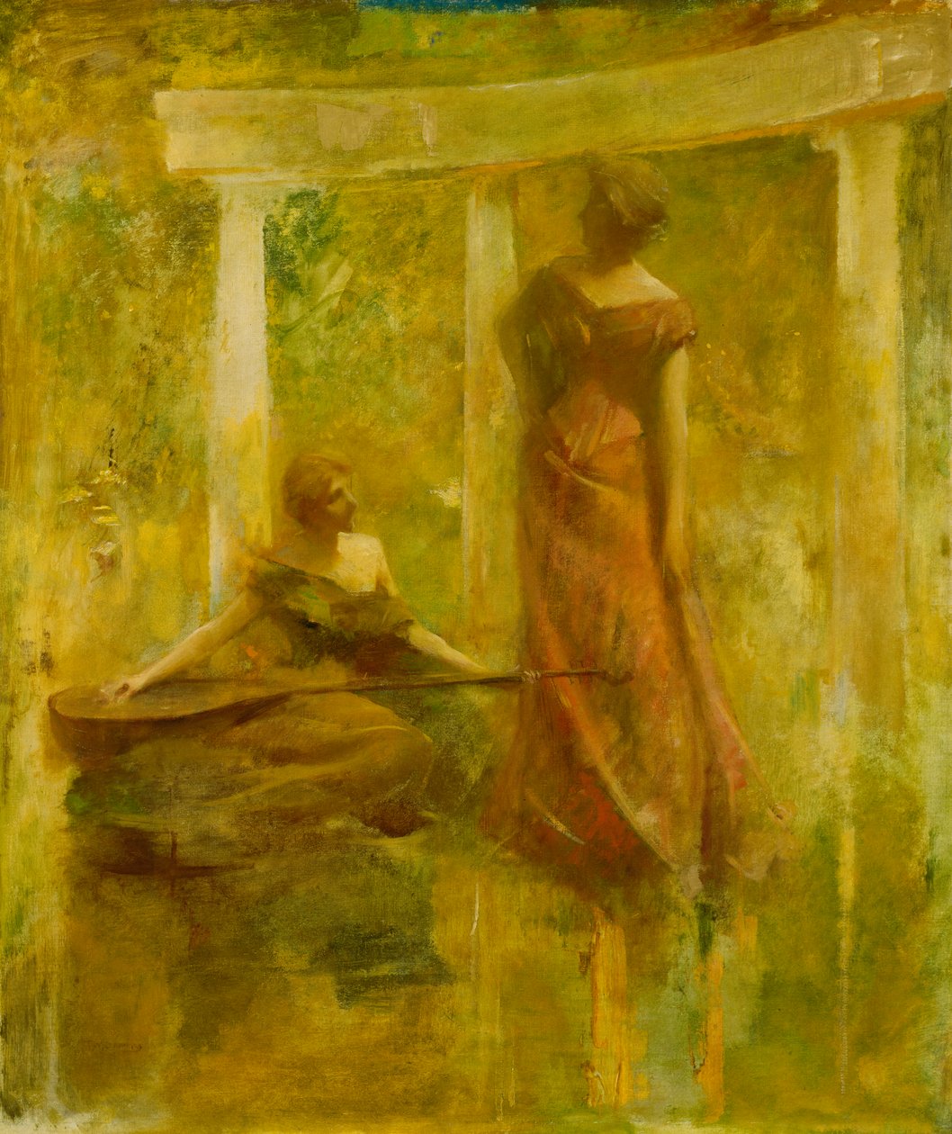 Muzyka, ca. 1895. autorstwa Thomas Wilmer Dewing