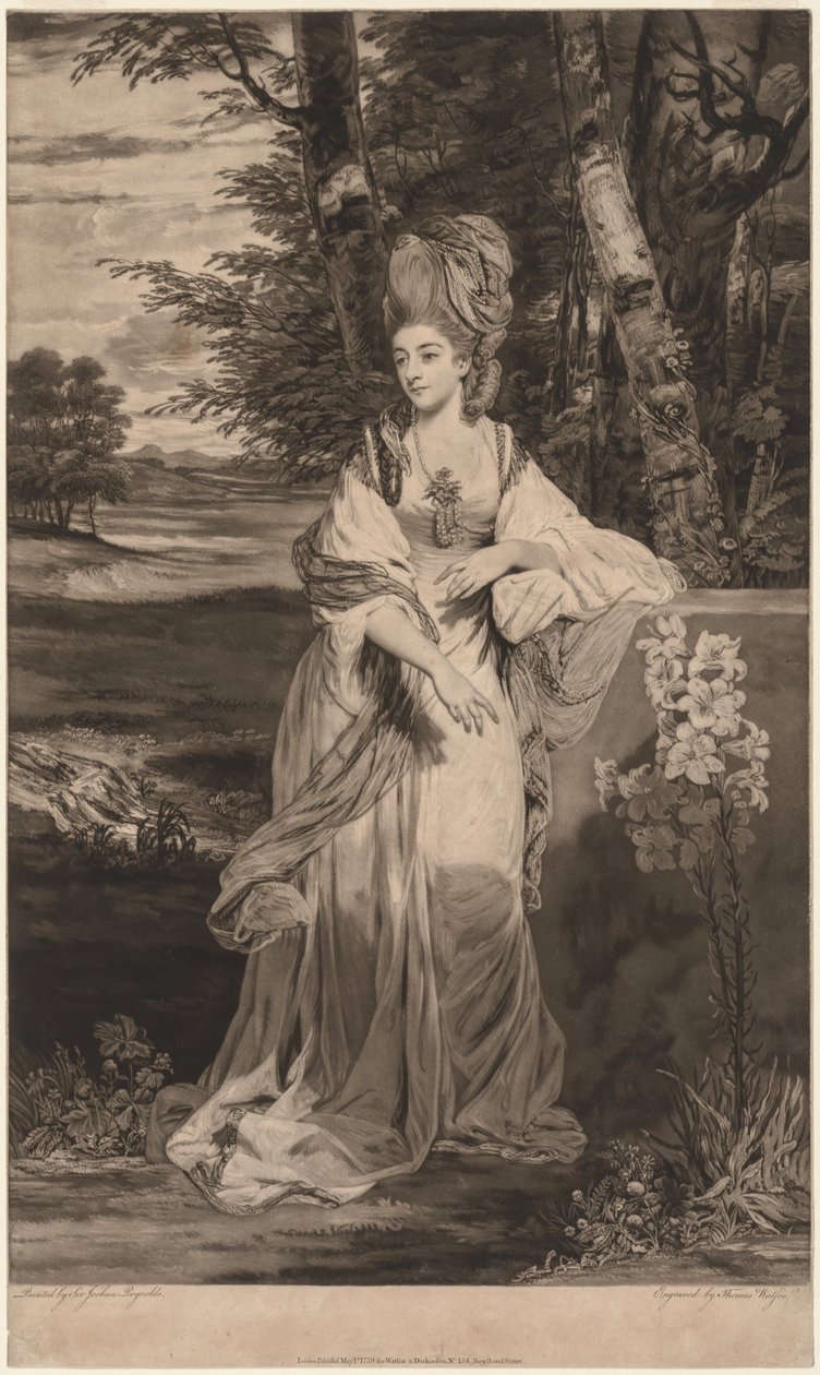Lady Bampfylde, 1779. autorstwa Thomas Watson