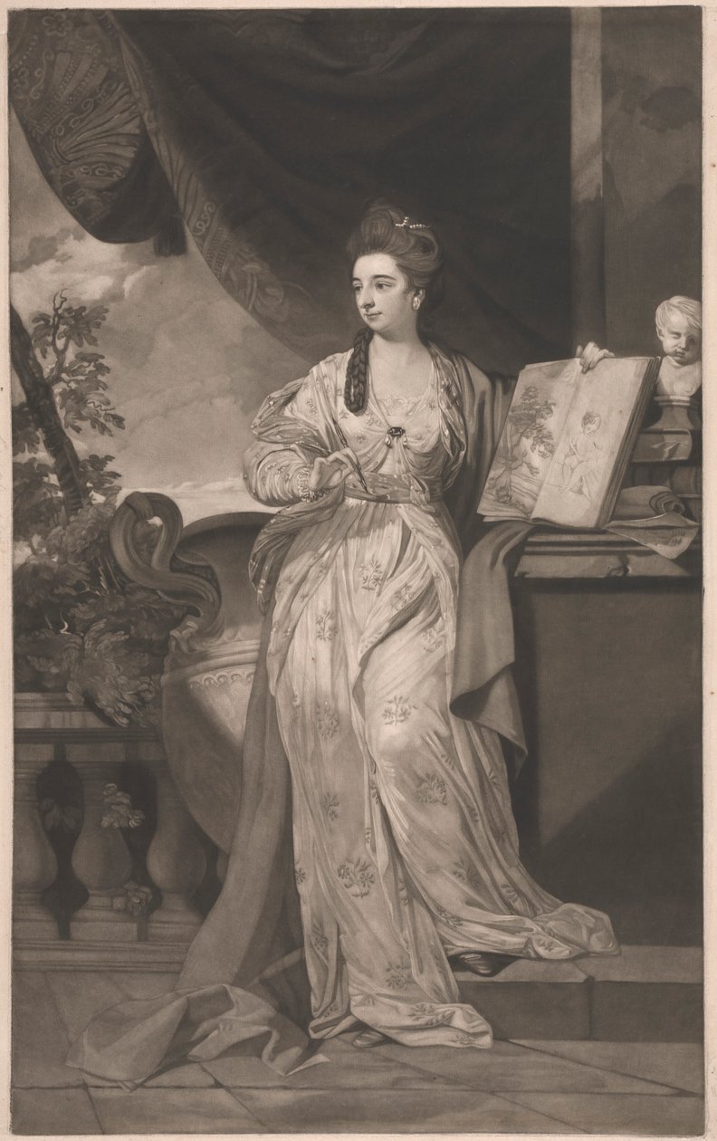 Lady Broughton autorstwa Thomas Watson