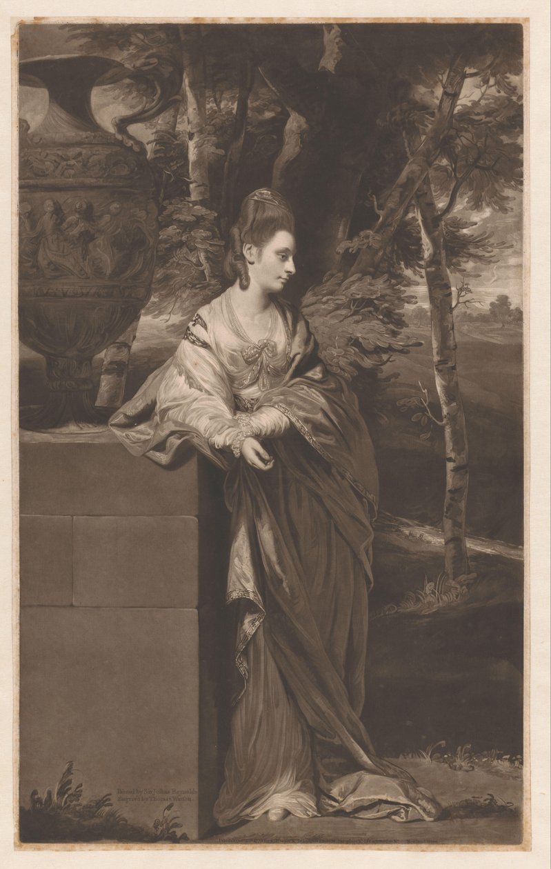 Portret Theresy Parker autorstwa Thomas Watson