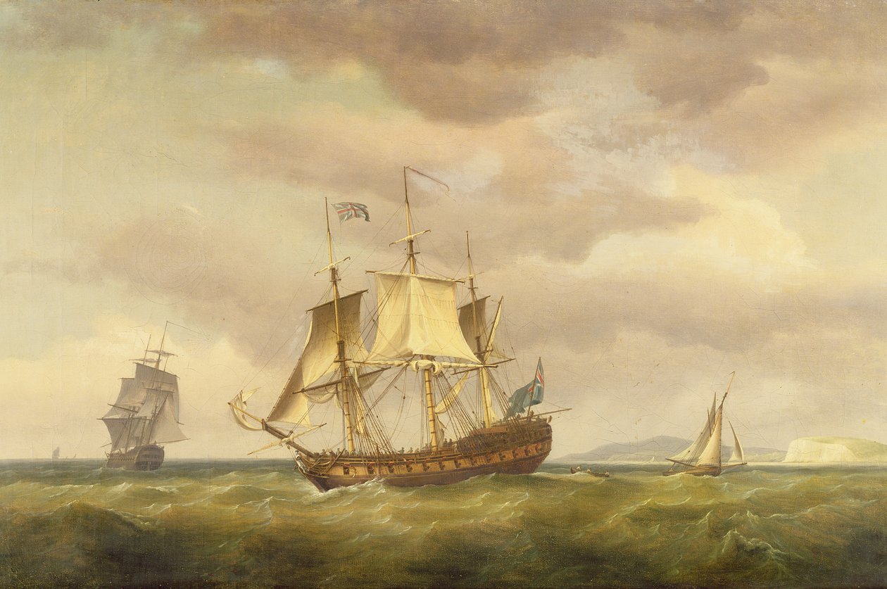 Nieznany obraz autorstwa Thomas Whitcombe