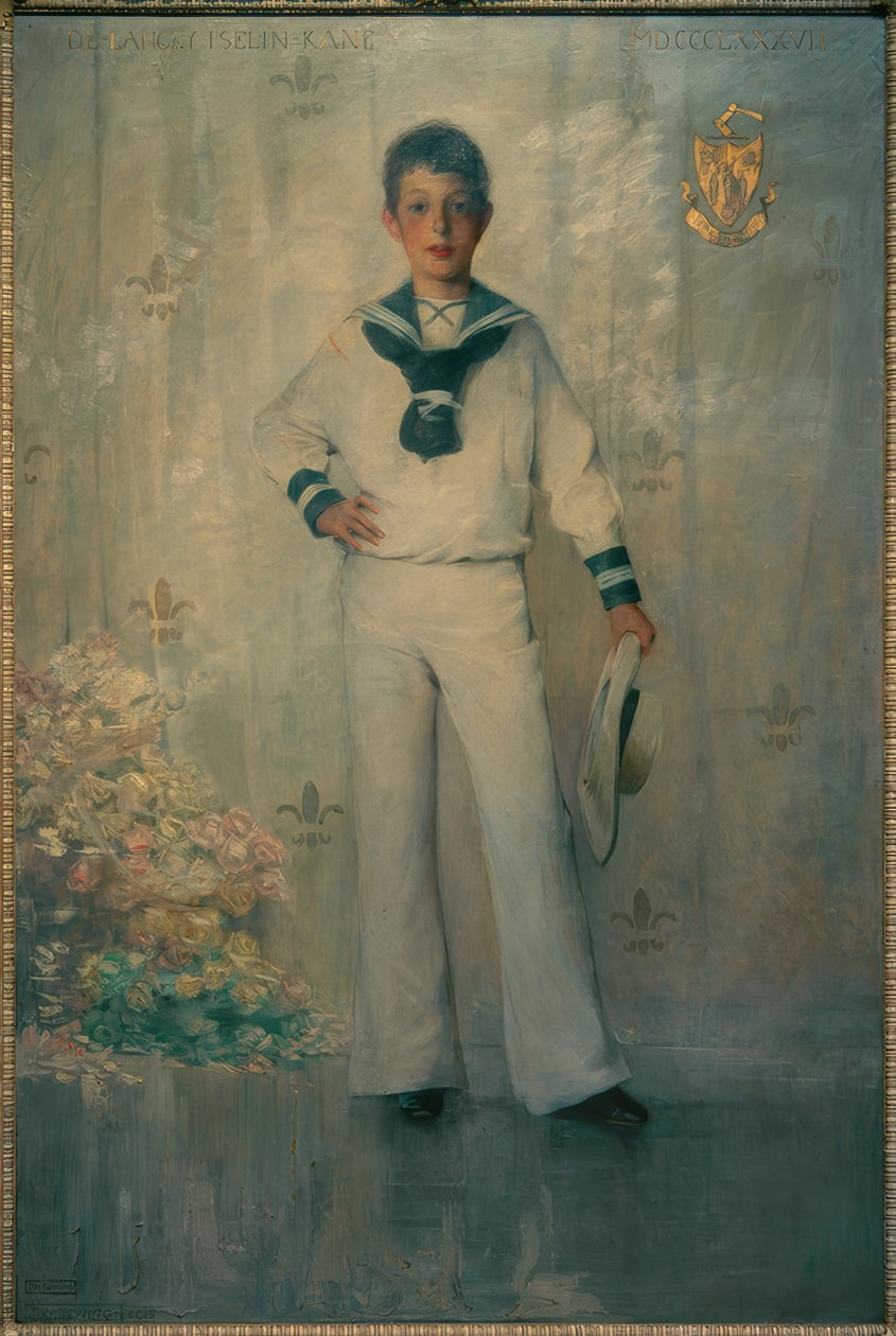 DeLancey Iselin Kane autorstwa Thomas Wilmer Dewing