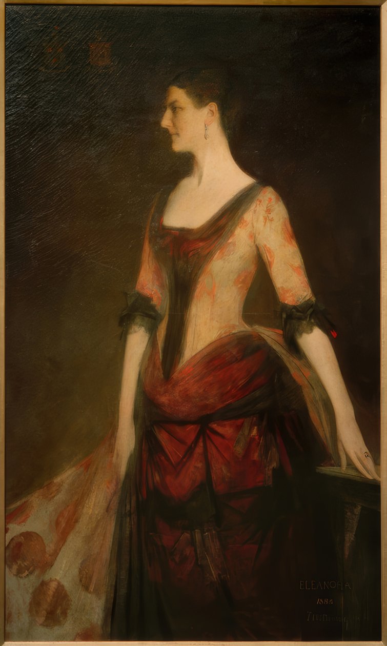 Eleanora Iselin Kane autorstwa Thomas Wilmer Dewing