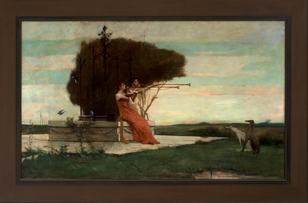 Poranek autorstwa Thomas Wilmer Dewing