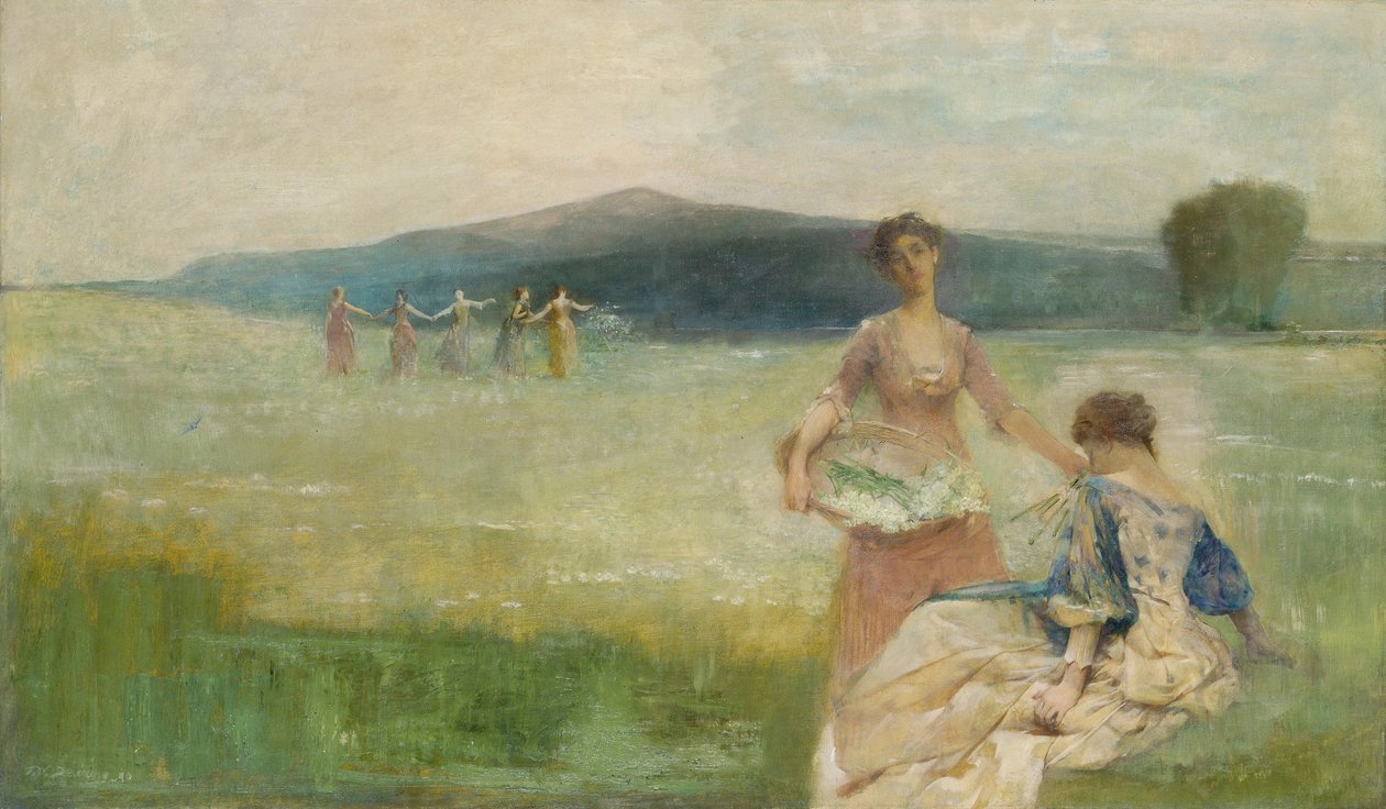 Wiosna autorstwa Thomas Wilmer Dewing