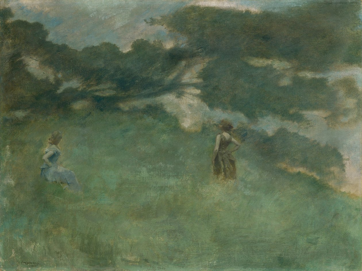 Pustułka autorstwa Thomas Wilmer Dewing