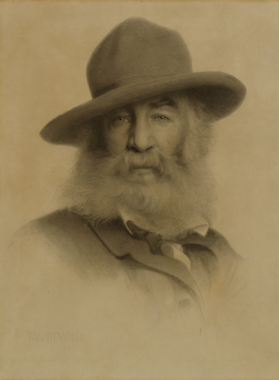 Walt Whitman autorstwa Thomas Wilmer Dewing